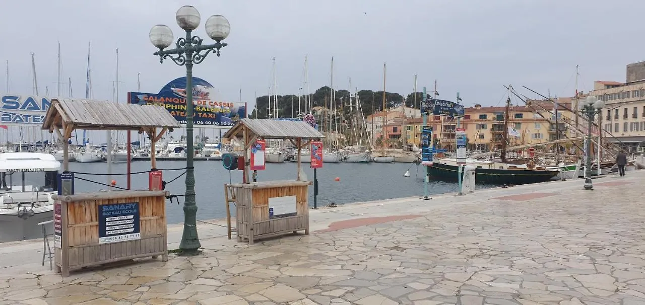Villa Chaleureuse: Appartement Indépendant avec Wi-Fi et Parking Sanary-sur-Mer